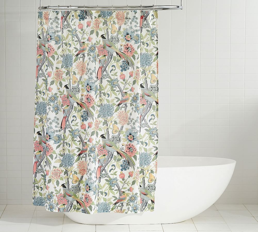 Bloom Yarn Dyed Shower Curtain, 72" - Image 0