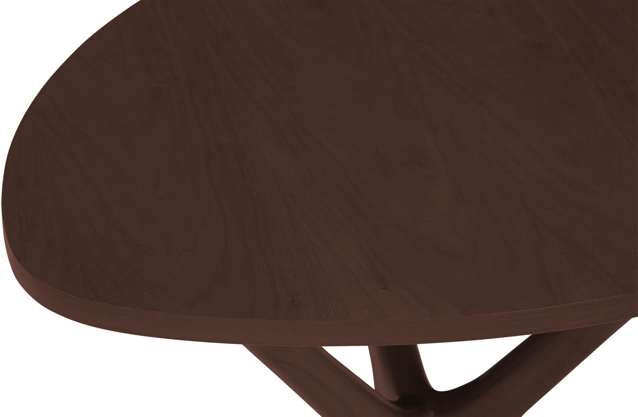 Tolson Mid Century Modern (Wood Top) End Table - Walnut - Image 2