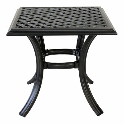 Wadena Aluminum Side Table - Image 0