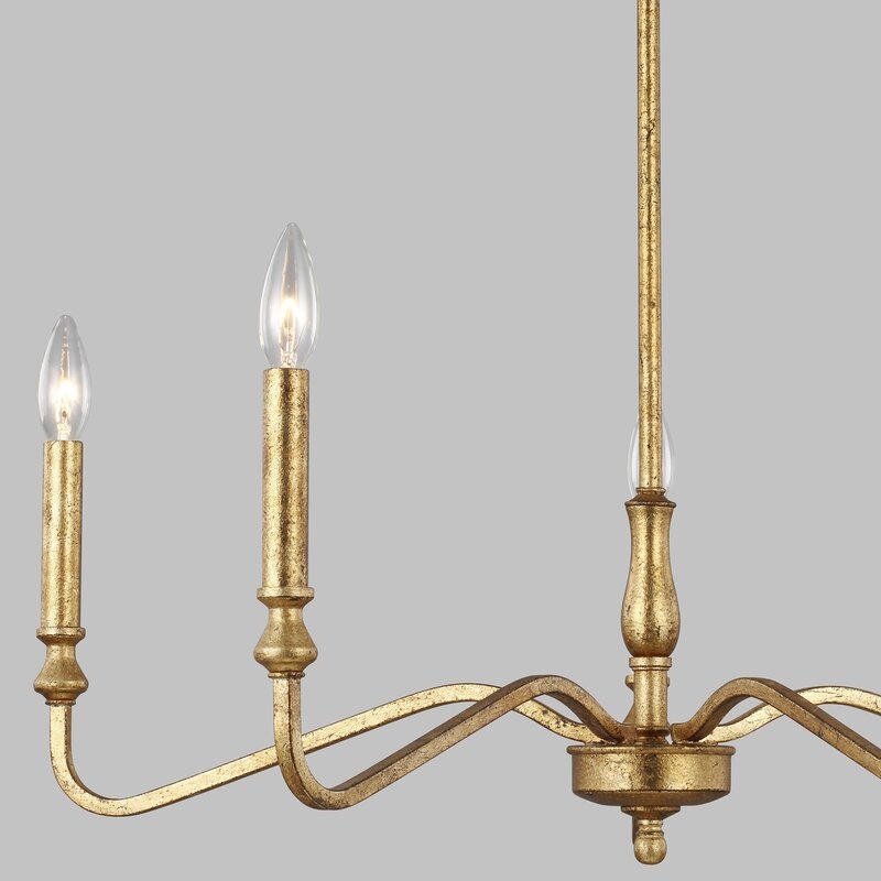 Nicolette 5-Light Candle Style Classic Chandelier - Image 3