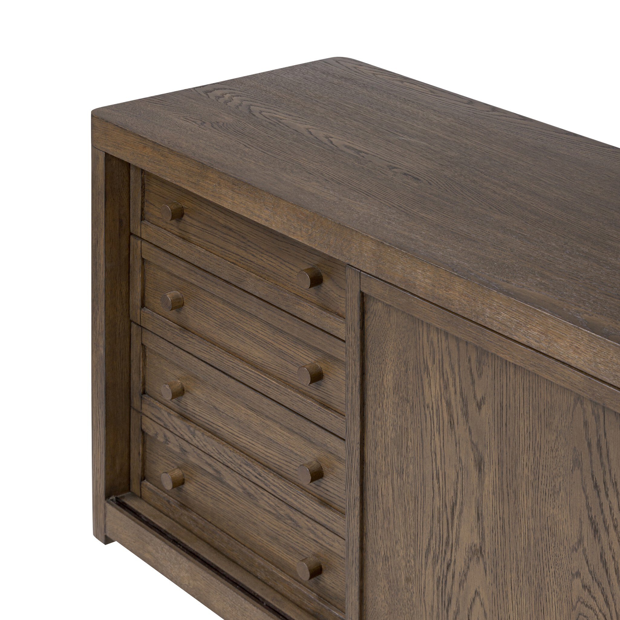 Miko Media Console - Fawn Oak Veneer - Image 6