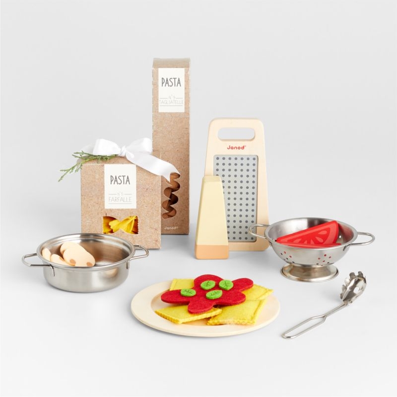 Janod Wooden Pasta Kids Playset - Image 1