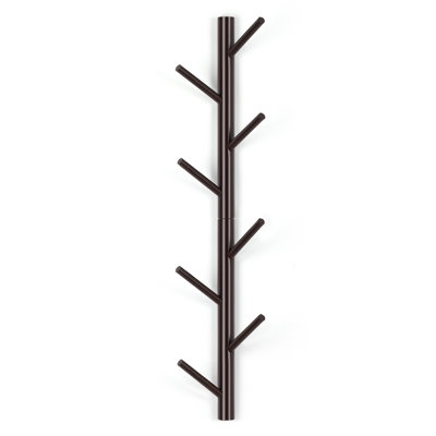 Maklynn Solid Wood 8 - Hook Wall Mounted Coat Rack - Image 0