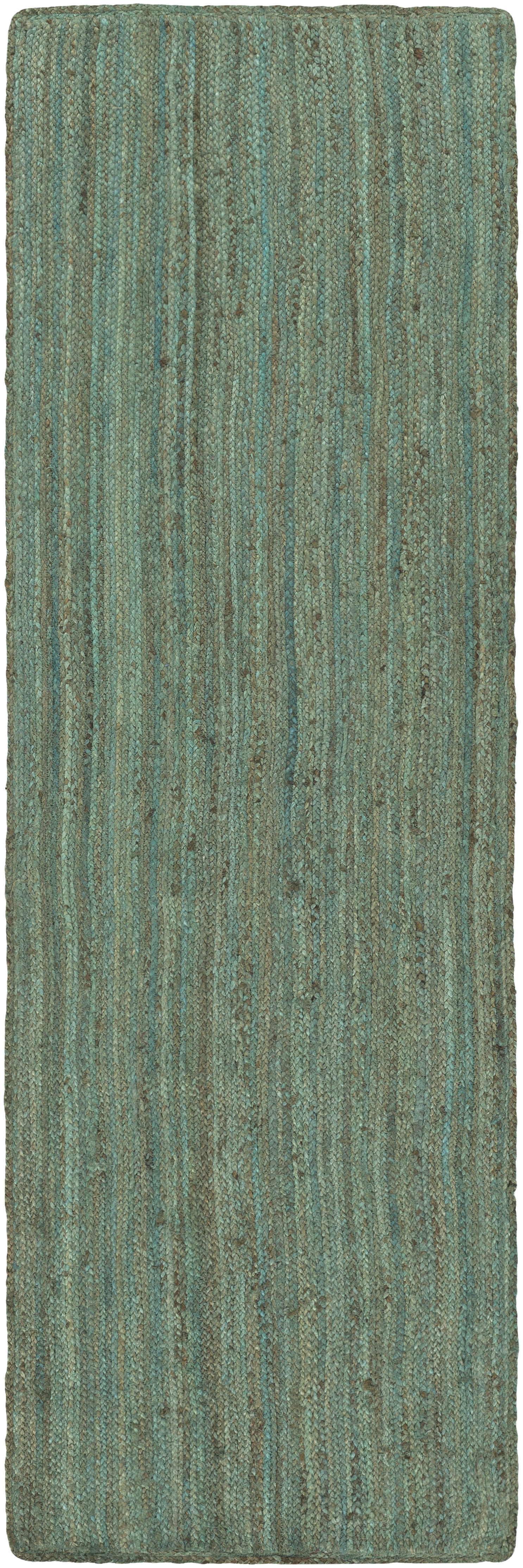 Brice Green Indoor 2'6" x 8' Handmade Rug - Image 0