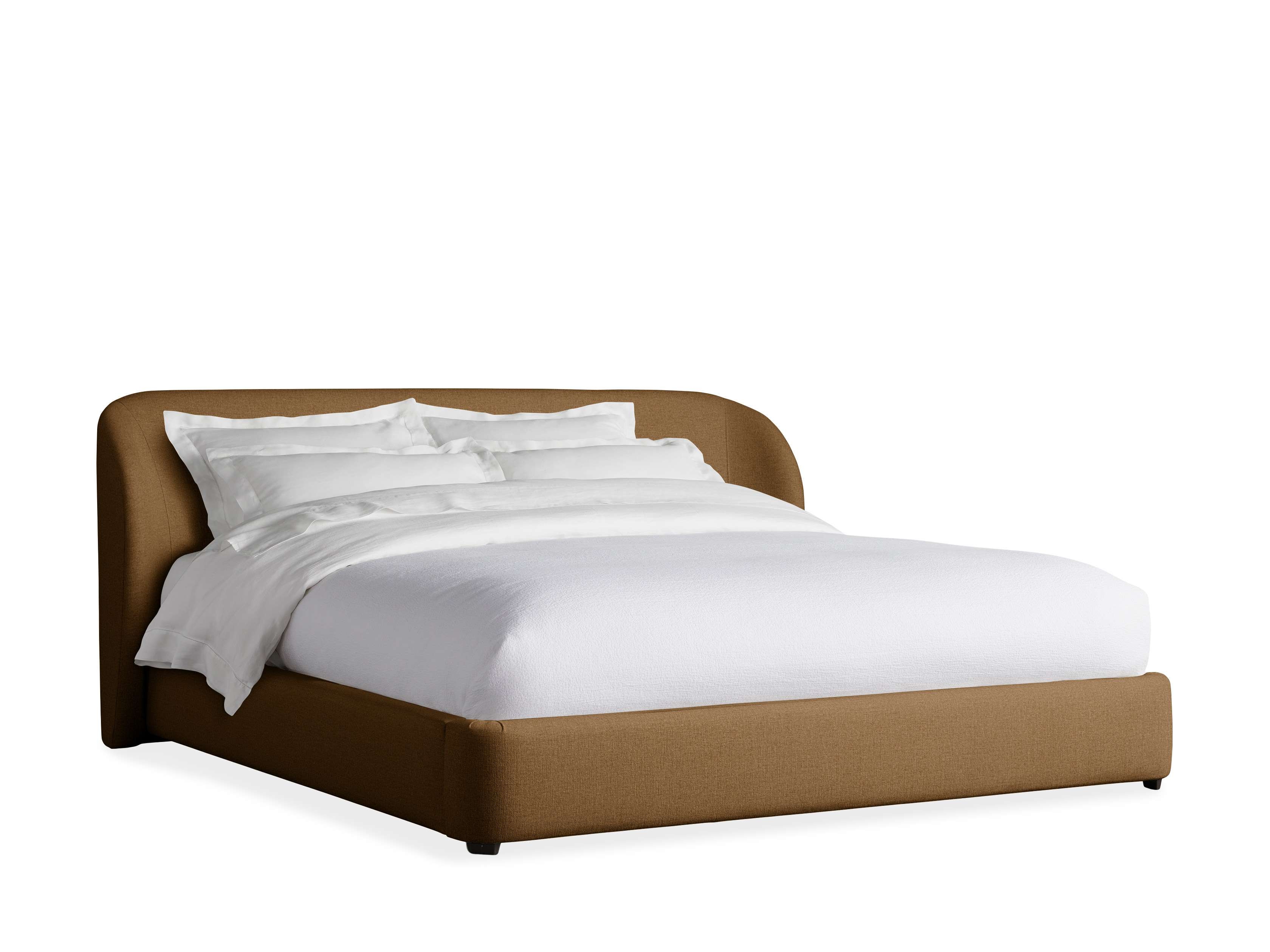 Adalynn Bed in Upholstered King None  Quincy Earth  - Image 0