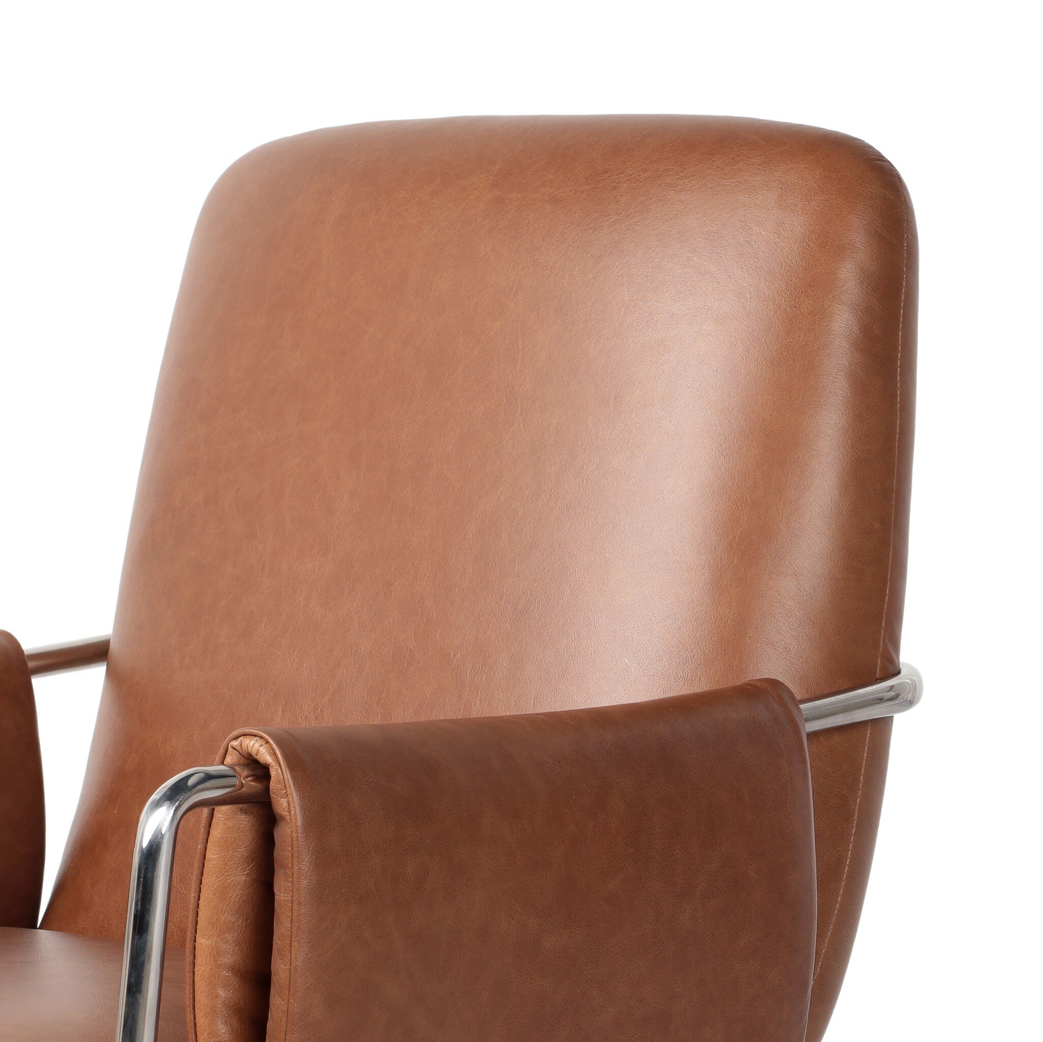 Sherman Lowback Desk Chair - Sonoma Chestnut - Image 6