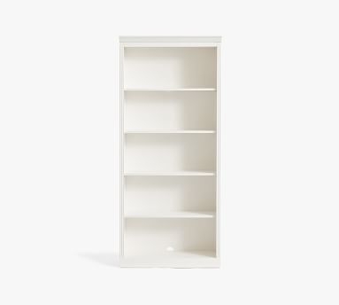 Livingston 35" x 80" Bookcase, Montauk White - Image 2