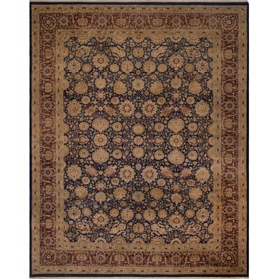 One-of-a-Kind Maly Hand-Knotted 2010s Brown 9' x 12' Wool Area Rug - Image 0