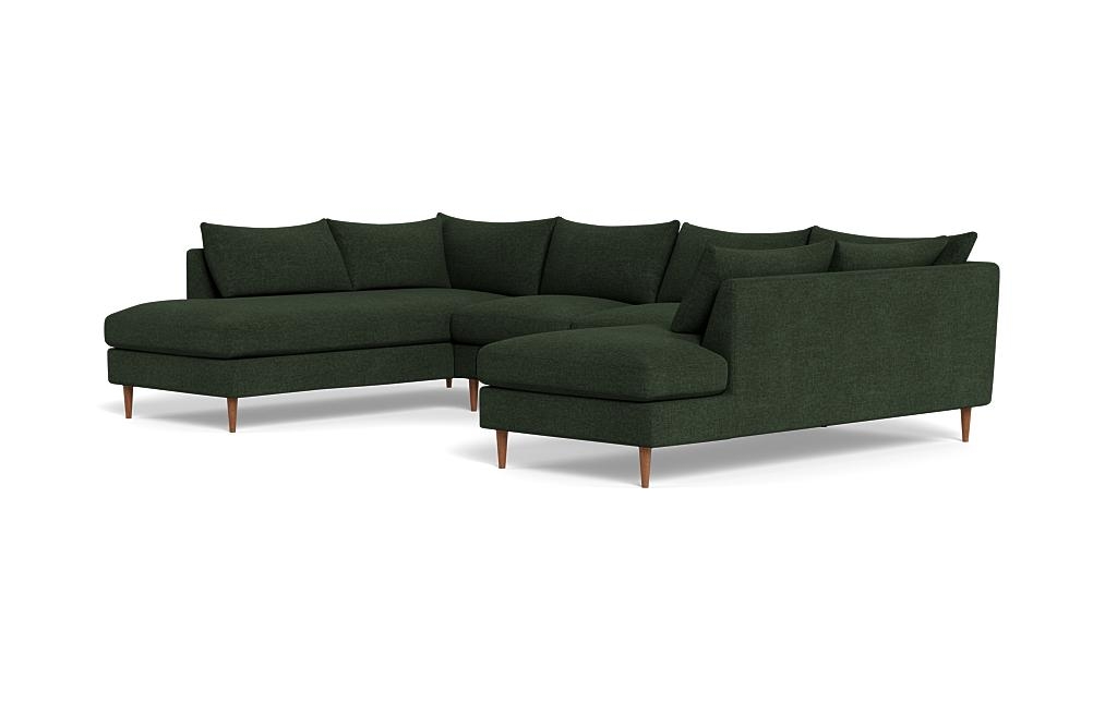 Sloan 3-Piece U-Bumper Sectional - Image 2