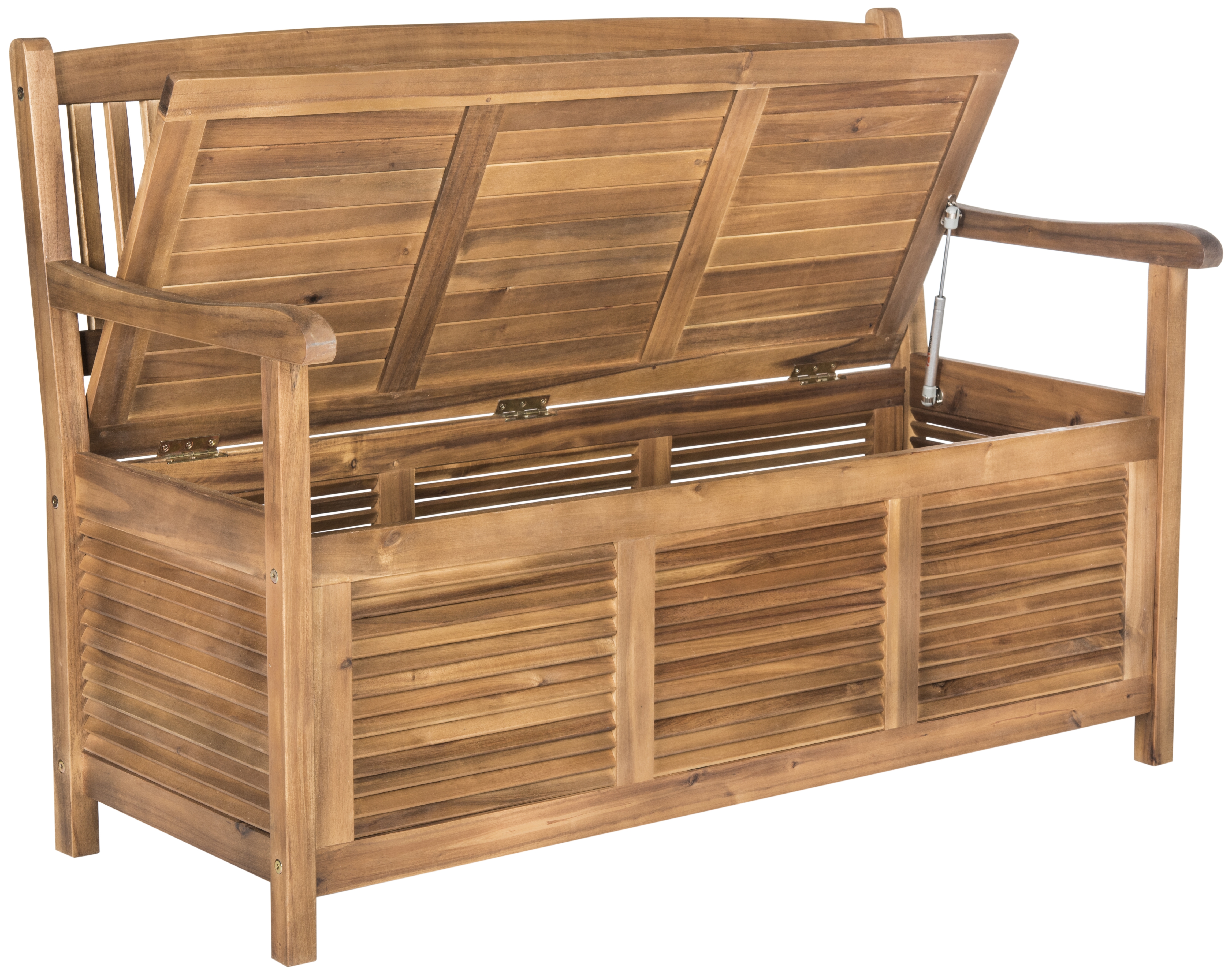 Brisbane Storage Bench - Natural - Safavieh - Image 3
