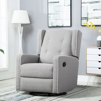 Soft Bread Touch Swivel And Rocker Manual Swivel And Rocker Recliner - Image 0