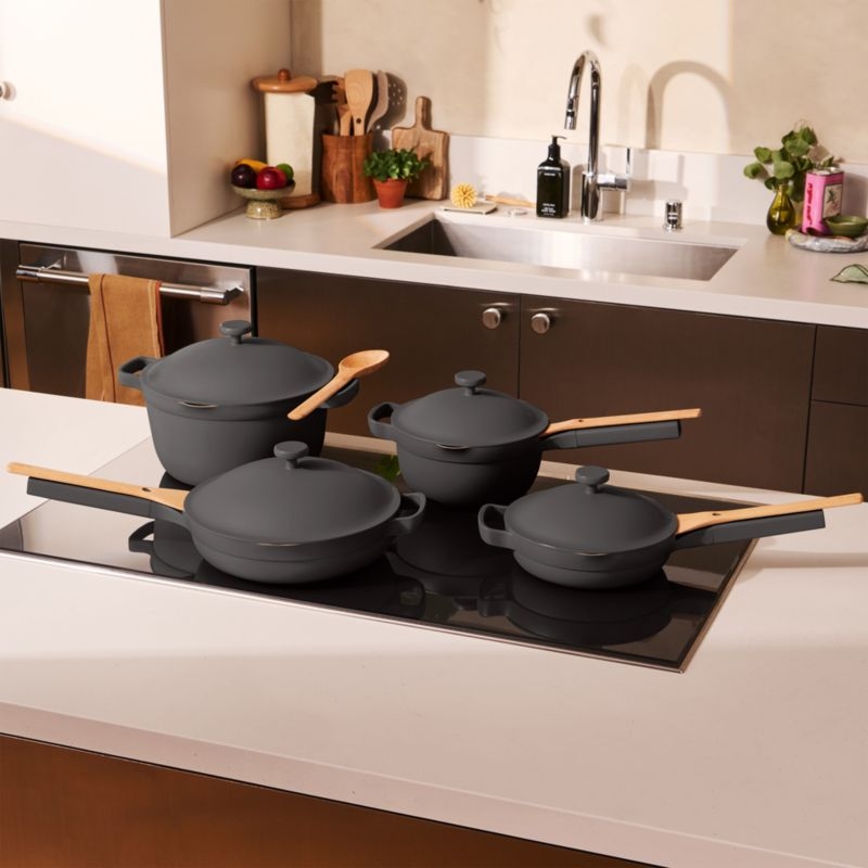 Our Place Charcoal 13-Piece Cookware Set - Image 6