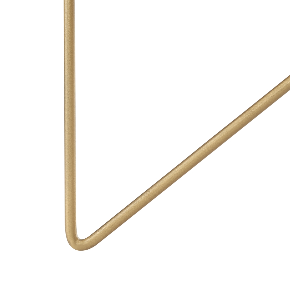 Raveena Coffee Table - White Washed / Brass - Safavieh - Image 4