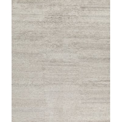 Hand-Knotted Wool Gray Area Rug - Image 0
