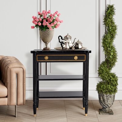 31.5" Solid Wood Console Table - Image 0