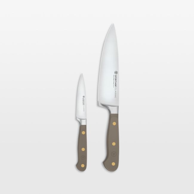 Wusthof ® Classic Velvet Oyster 2-Piece Paring & Chef's Knife Set - Image 0