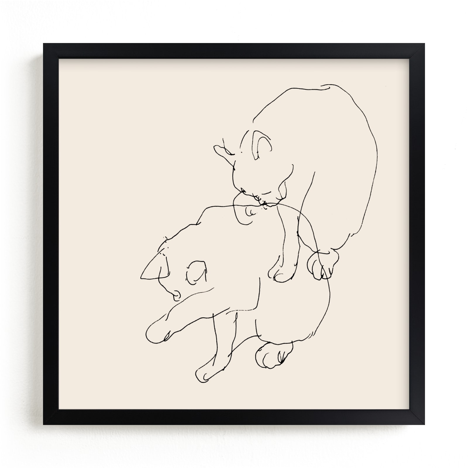 Sketches After Cat IV Limited Edition Fine Art Print 2 - Image 0