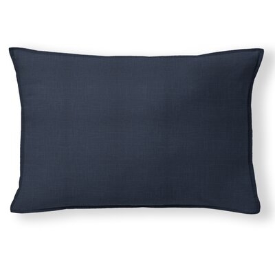 Provence Toile Solid Navy Coordinating 14X20" Oblong Pillow - Image 0