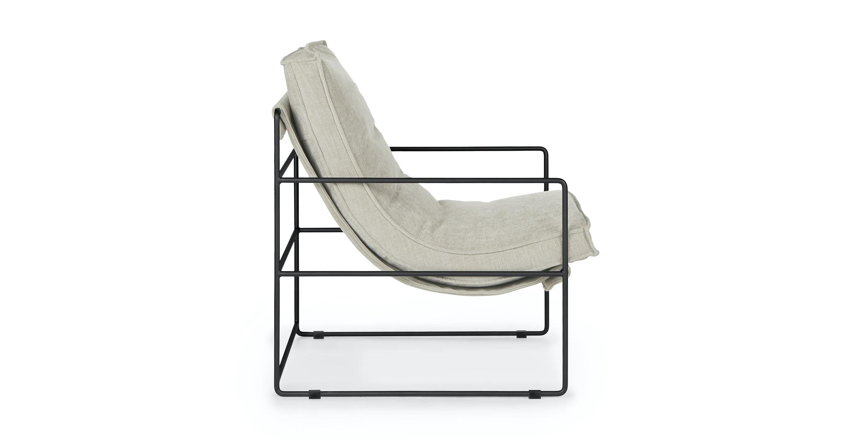 Entin Whistle Gray Lounge Chair - Image 2