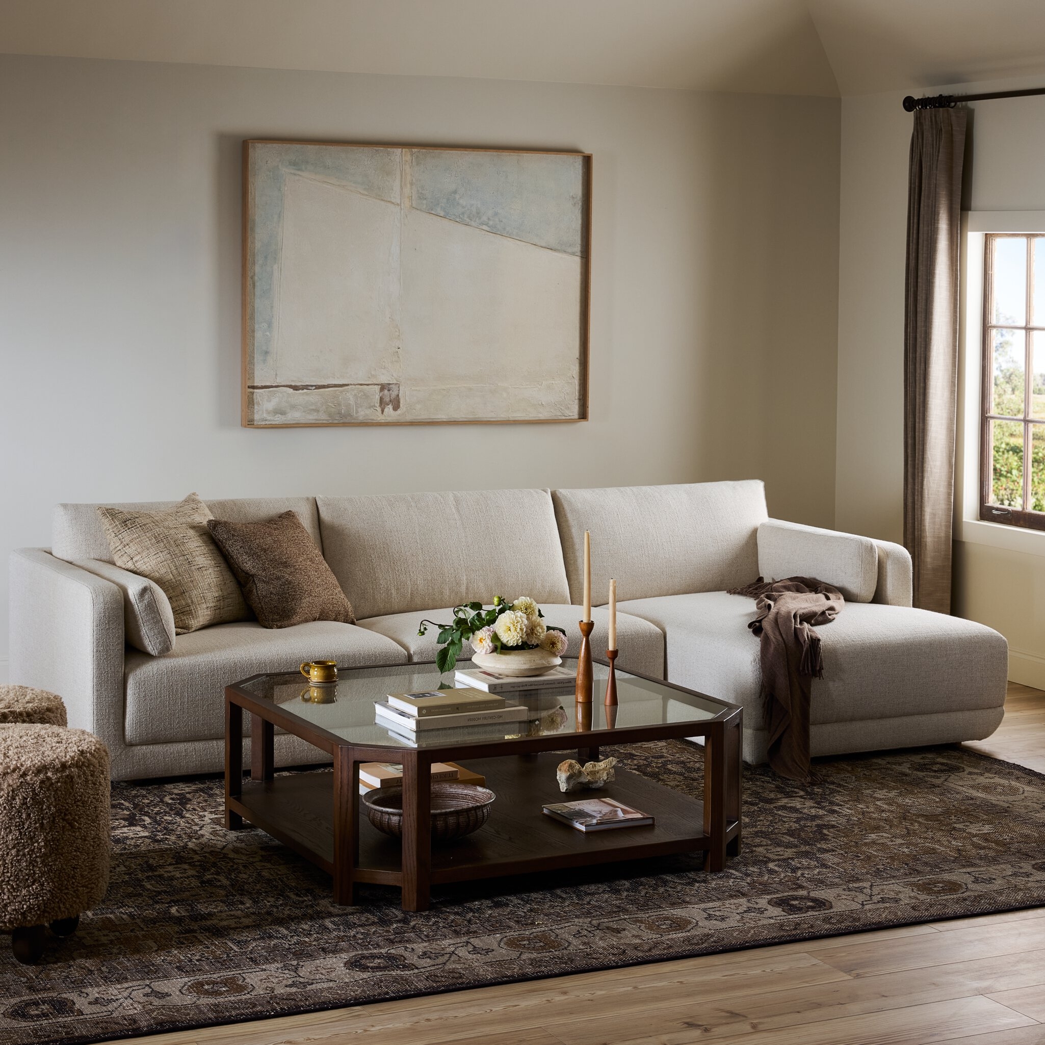 Build Your Own: Toland Sectional - Palma Cream - Image 3