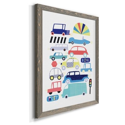 Traffic Jam-Premium Framed Canvas - Ready To Hang - Image 0