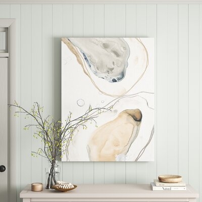 'Ocean Oysters IV' - Painting Print on Canvas - Image 0