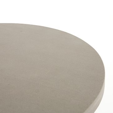 Malfa 30" Outdoor Round Counter Table, Light Grey - Image 2