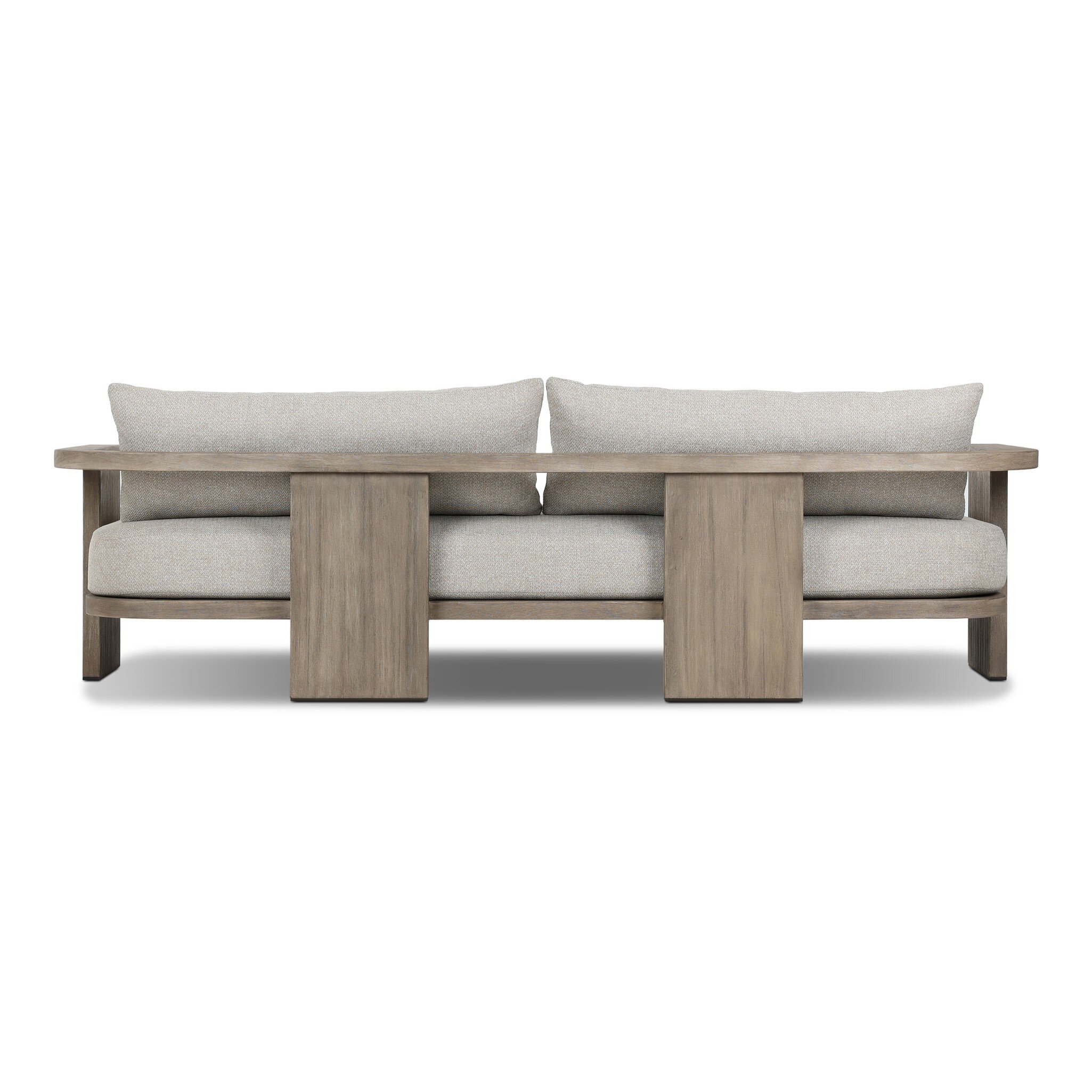 Tahana Outdoor Sofa-96" - Hayes Fog - Image 4