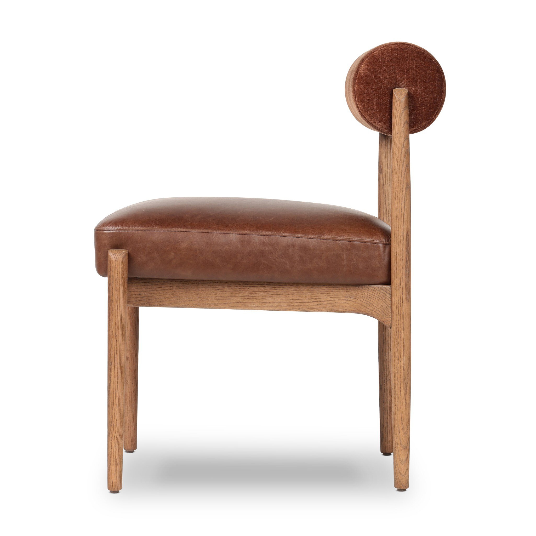 Jazelle Dining Chair - Havana Brown - Image 2