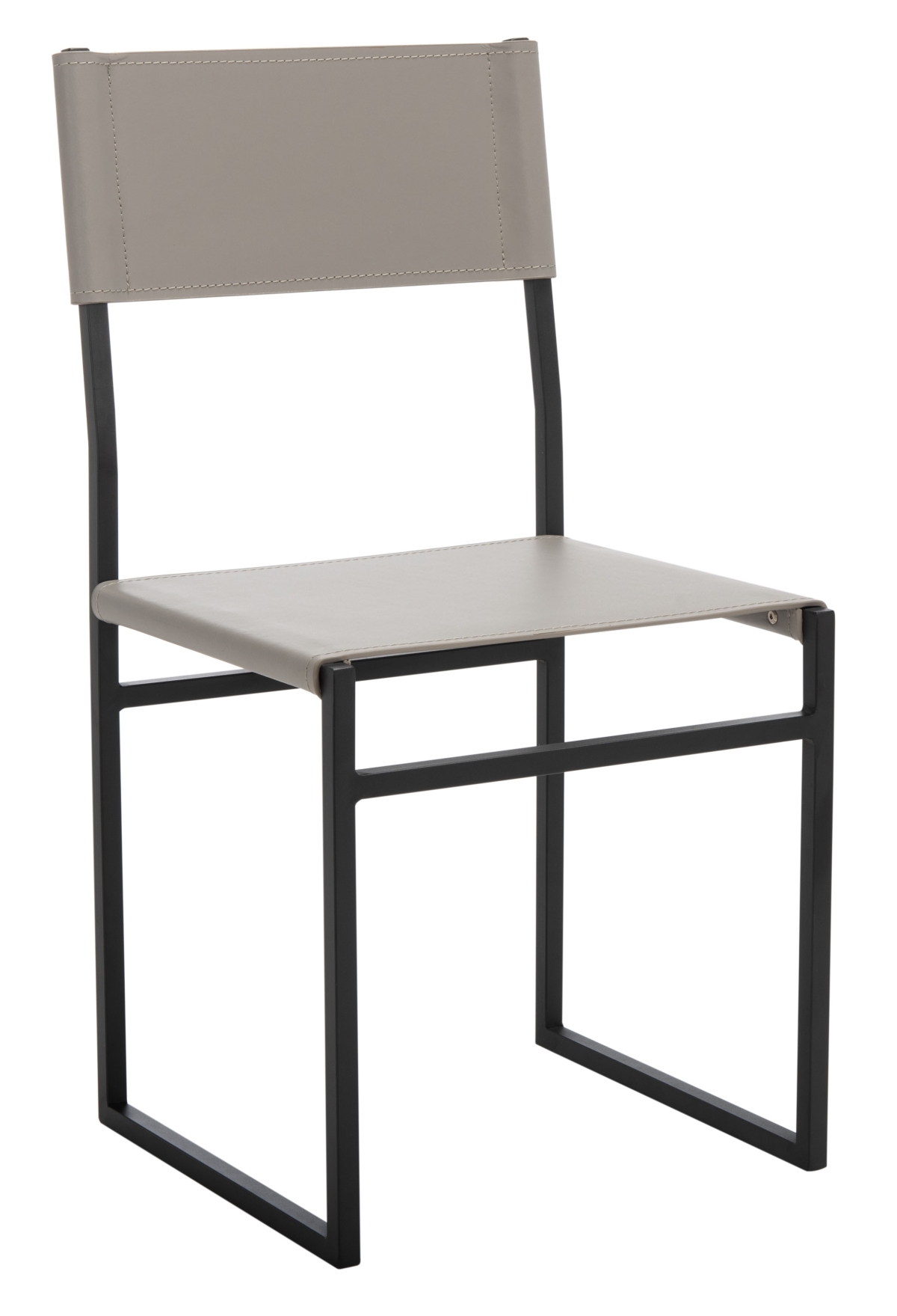 Layne Dining Chair - Light Grey / Black - Safavieh - Image 6