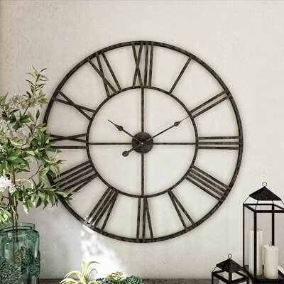 Oversized Eisenhauer Wall Clock - Image 1