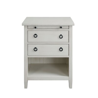 Aathrey 2 - Drawer Nightstand in Antique White - Image 0