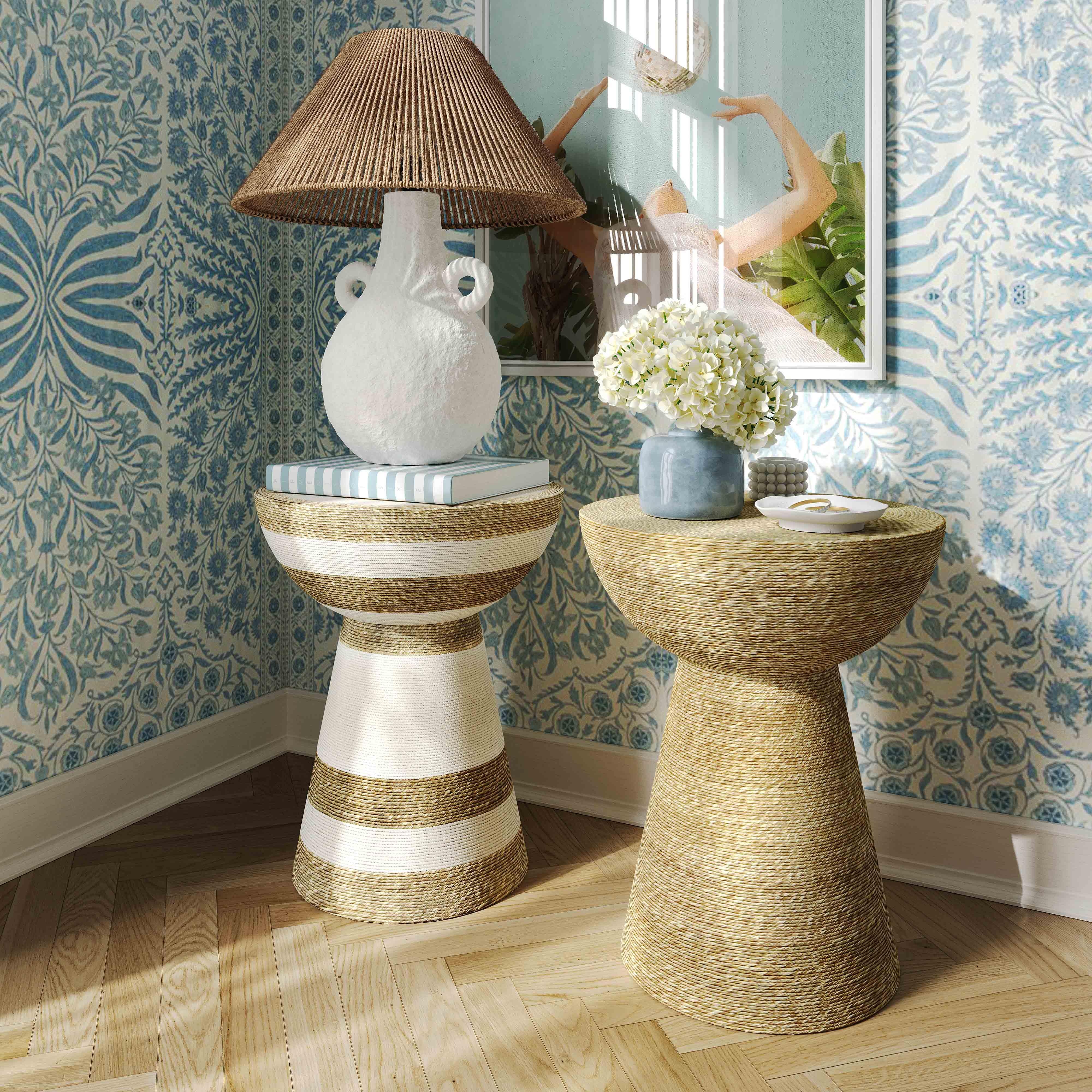 Wren Seagrass Side Table - Image 5
