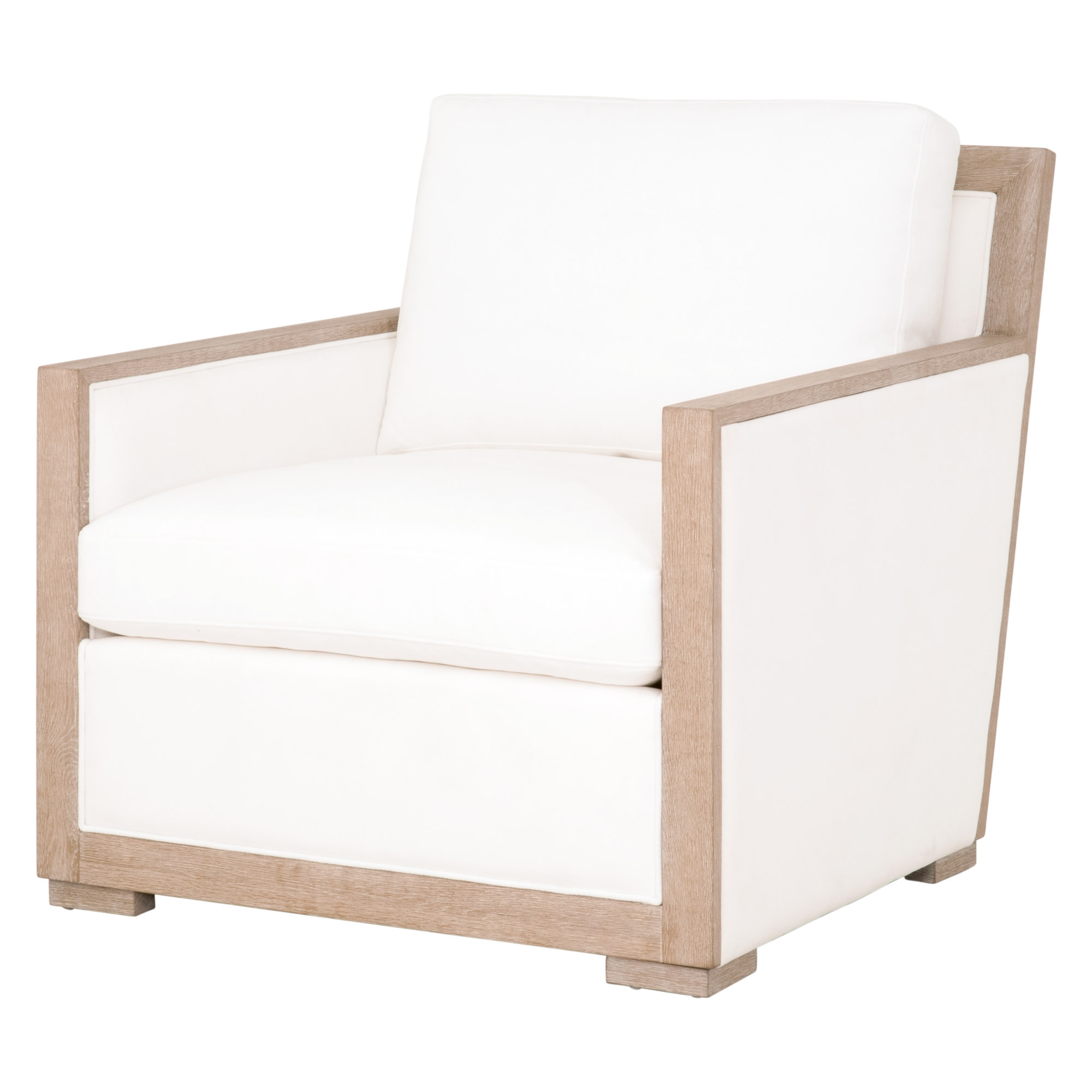 Manhattan Wood Trim Sofa Chair - Image 1