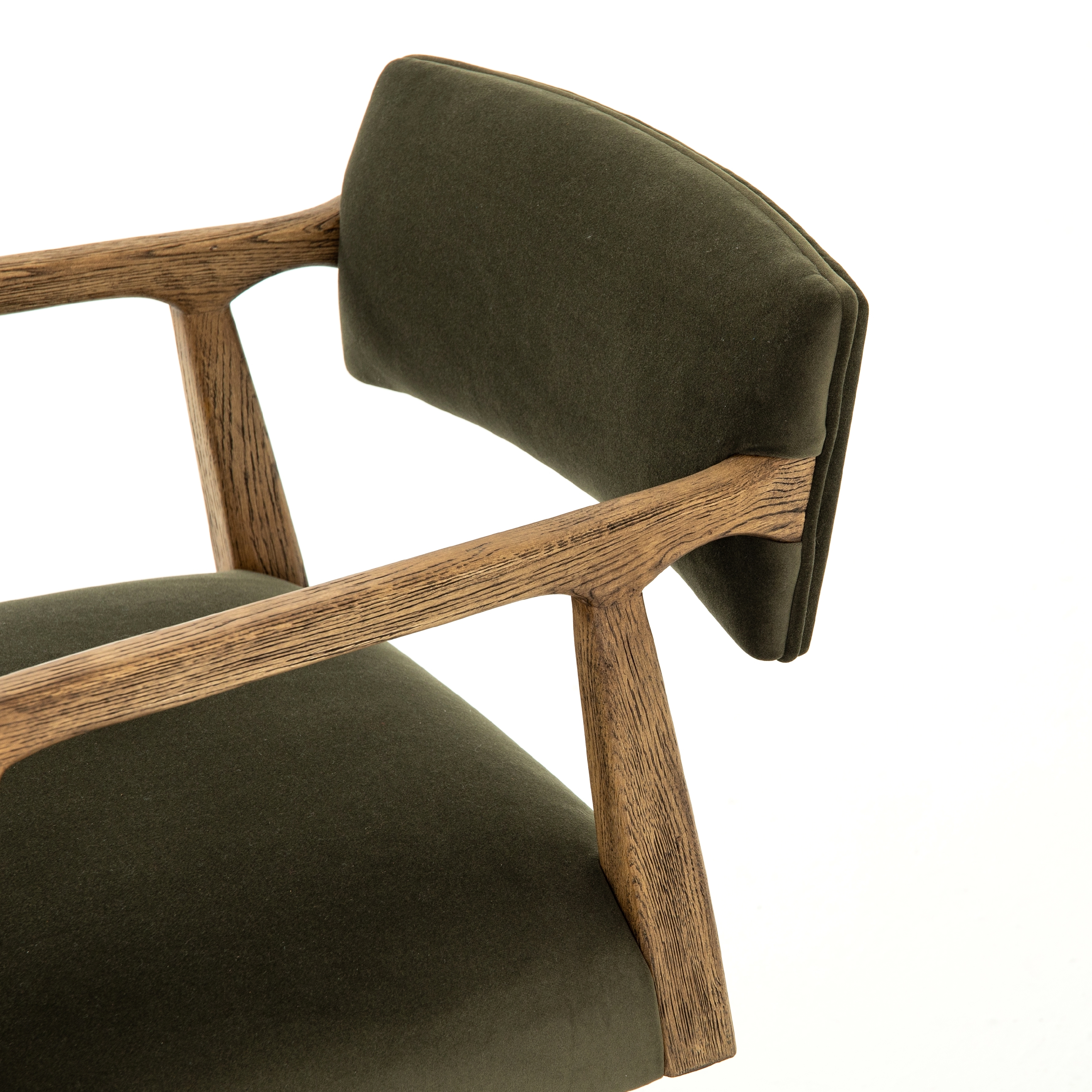 Tyler Desk Chair-Modern Velvet Loden - Image 10