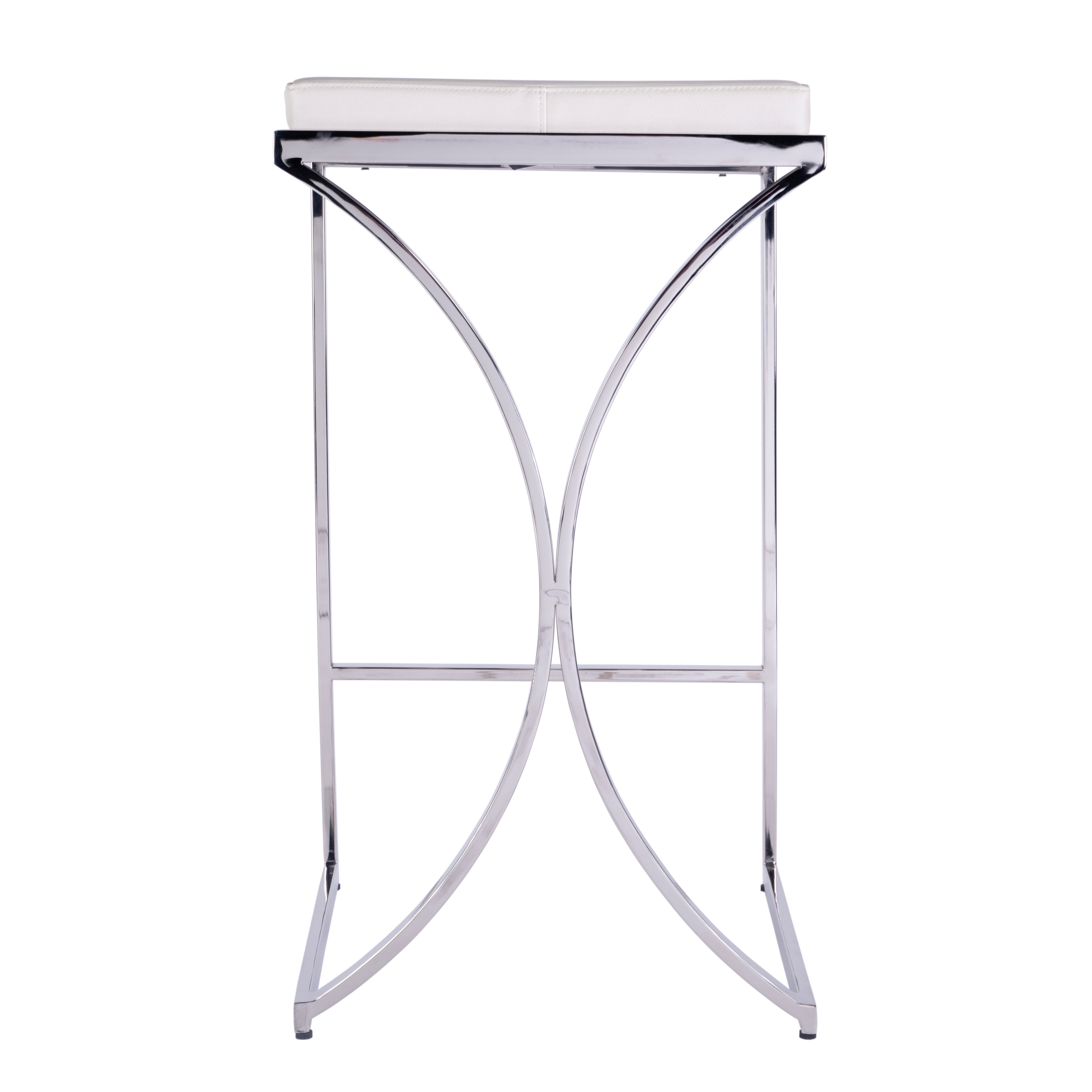 Natalya Nickel Plated Bar Stool - Image 2