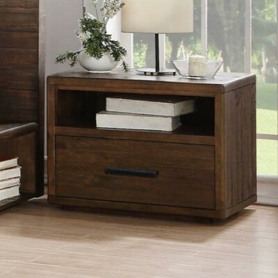 Macalester Wooden 1 Drawer Nightstand - Image 0