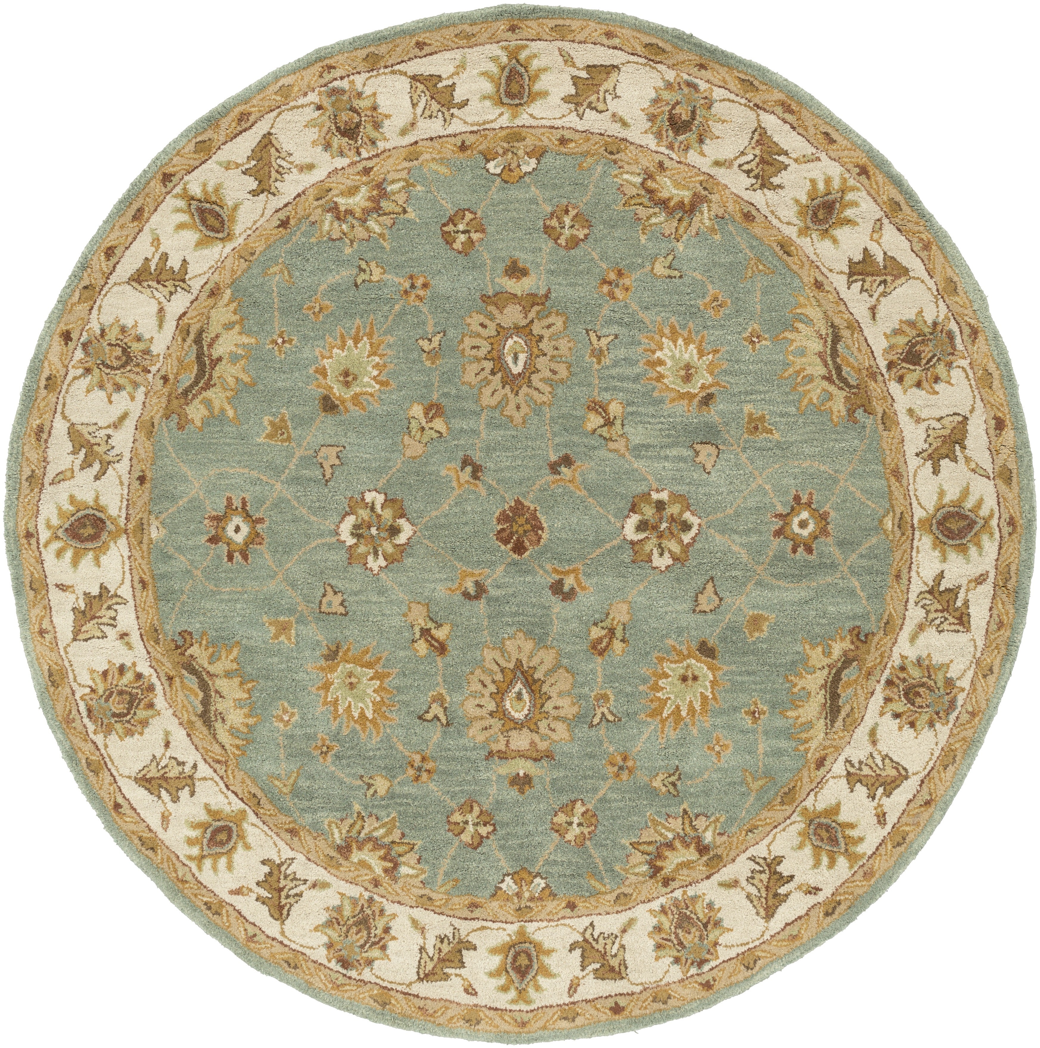 Middleton Brown Indoor 3'6" x 3'6" Handmade Rug - Image 0