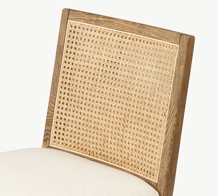 Lisbon Cane Dining Side Chair, Toasted Nettlewood - Image 1