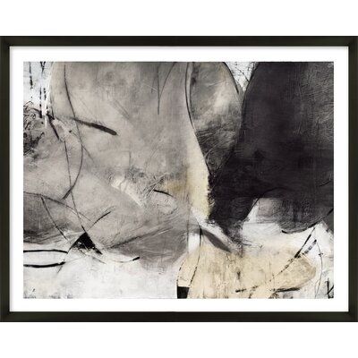 Allegro in Gray by Ivo Stoyanov - Picture Frame Painting Print on Paper - Image 0