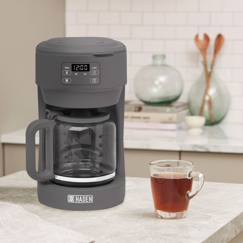 HADEN Chelsea Gray 10-Cup Drip Coffee Maker - Image 2