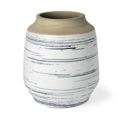 Anthory White Indoor / Outdoor Ceramic Table Vase - Image 0