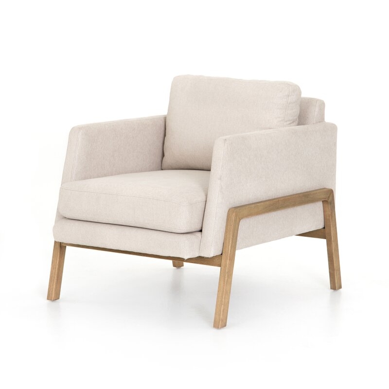 Diana Solid Wood Armchair - Image 1