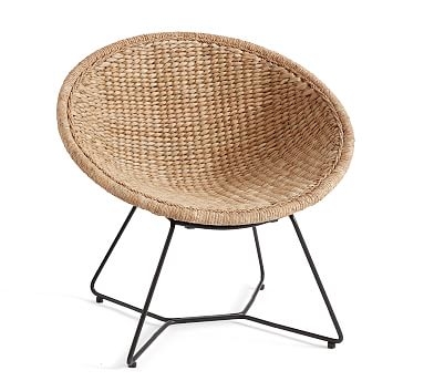 Indoor Woven Papasan Chair - Image 0