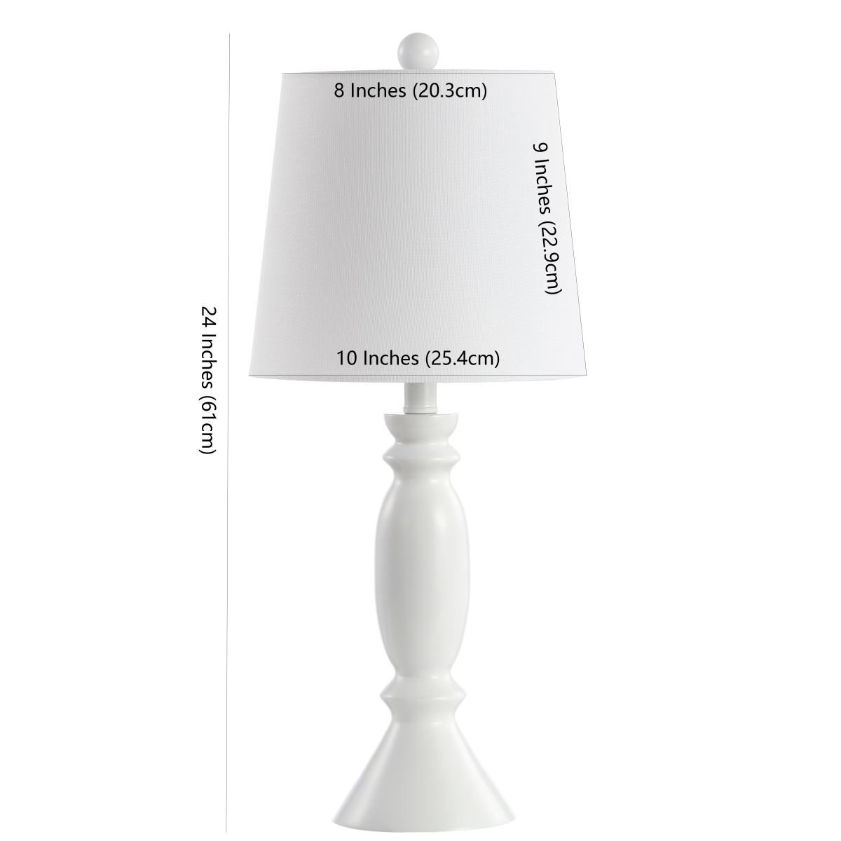 Kian Table Lamp - White - Image 0