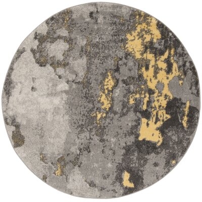 Costa Mesa Gray/Yellow Area Rug - Image 0