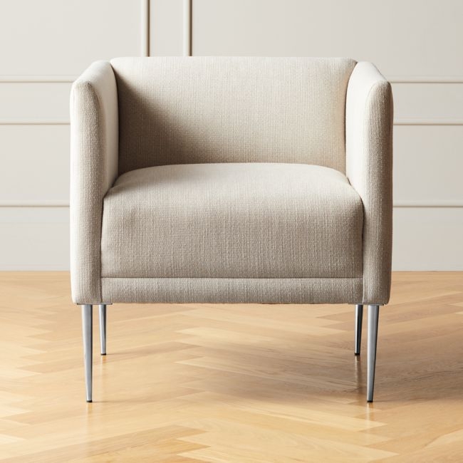 Marais Essence Sea Salt Chair with Chrome Legs - Image 0