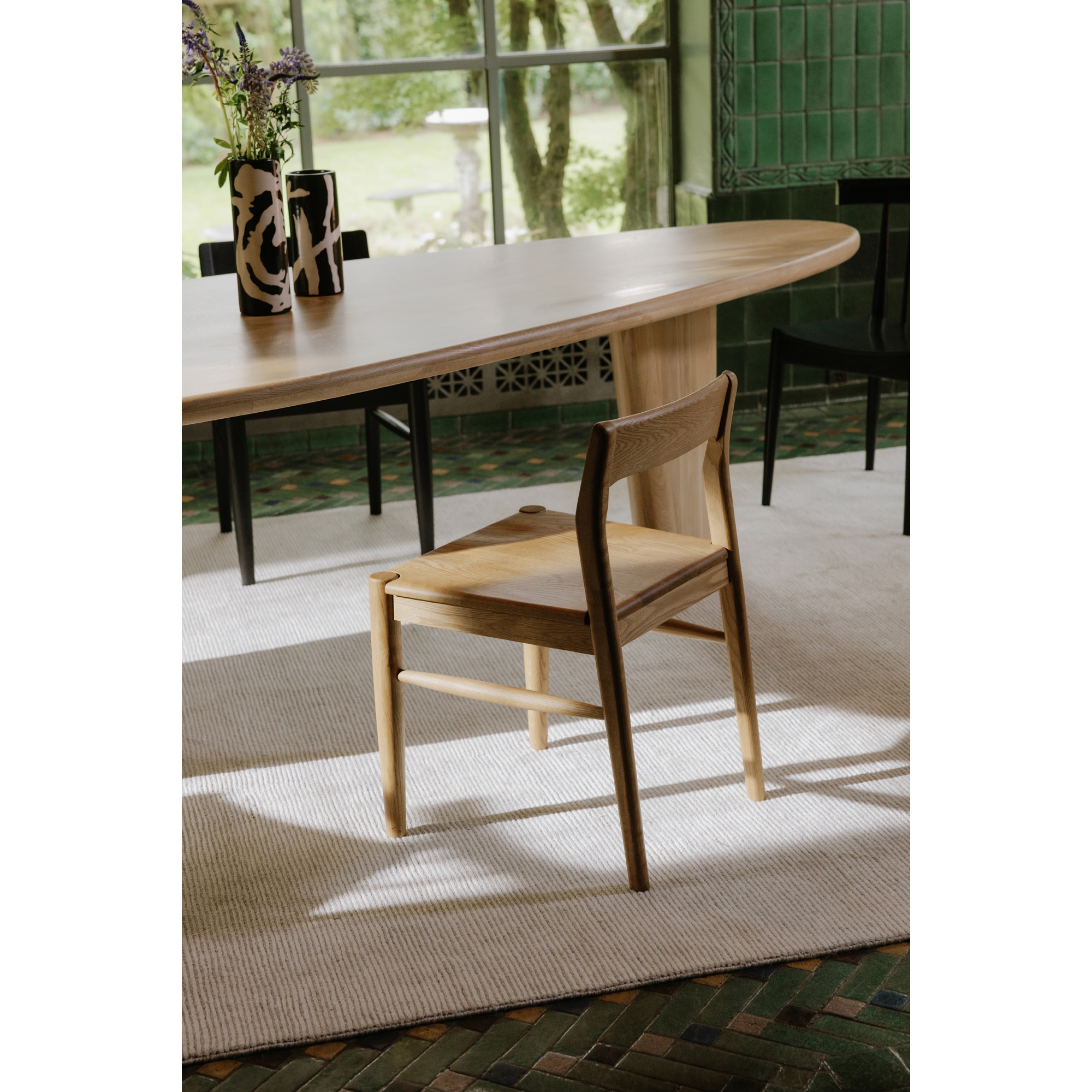 Owing Dining Chair Natural Oak - Set Of Two - Image 5