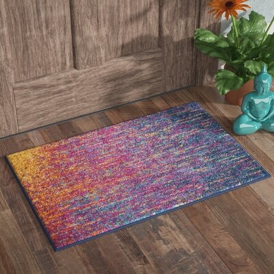 Shortwood Abstract Pink/Purple Area Rug - Image 0