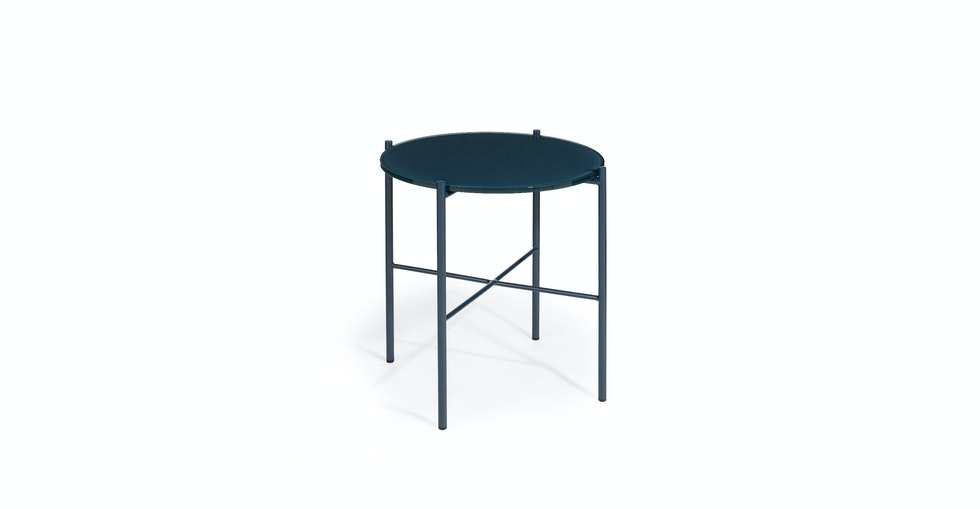Silicus Navy Side Table - Image 0